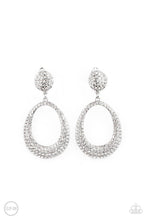 Load image into Gallery viewer, Sophisticated Smolder - White Earrings