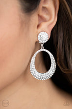Load image into Gallery viewer, Sophisticated Smolder - White Earrings