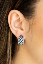 Load image into Gallery viewer, Sparkling Shells - Blue Earrings