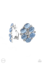 Load image into Gallery viewer, Row, Row, Row Your YACHT - Blue Clip-On Earrings