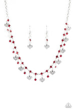 Load image into Gallery viewer, With Open Hearts - Red Necklace