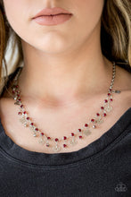 Load image into Gallery viewer, With Open Hearts - Red Necklace
