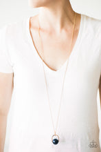 Load image into Gallery viewer, Dramatically Diva - Blue Necklace