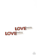 Load image into Gallery viewer, Adored Adornment - Red Hair Clips