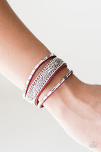 Load image into Gallery viewer, Punk Princess - Red Bracelet