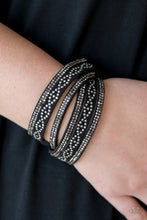 Load image into Gallery viewer, Attitude Is Everything - Black Bracelet