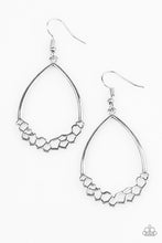 Load image into Gallery viewer, Geo Go-Getter - Silver Earrings
