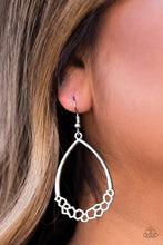 Load image into Gallery viewer, Geo Go-Getter - Silver Earrings