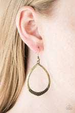 Load image into Gallery viewer, Radically Rustic - Brass Earrings
