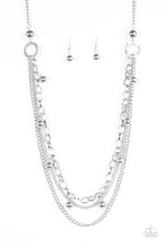 Load image into Gallery viewer, Love Is BLING - Silver Necklace