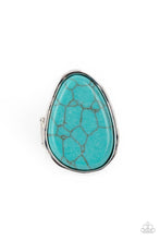 Load image into Gallery viewer, Marble Mecca - Blue Ring