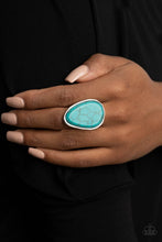Load image into Gallery viewer, Marble Mecca - Blue Ring
