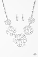 Load image into Gallery viewer, Crowned Carnation - White Necklace