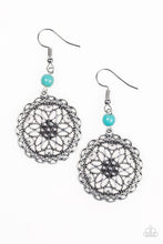 Load image into Gallery viewer, Wildflower Way - Blue Earrings