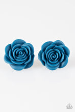 Load image into Gallery viewer, Raving About Roses - Blue Post Earrings