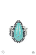 Load image into Gallery viewer, Urban Elements - Blue Ring 🔸Turquoise Stone🔸