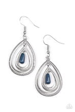 Load image into Gallery viewer, Tranquil Teardrops - Blue Earrings