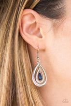 Load image into Gallery viewer, Tranquil Teardrops - Blue Earrings