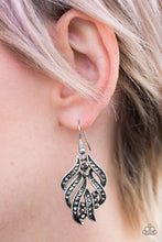 Load image into Gallery viewer, Fan The Flames - Silver Earrings