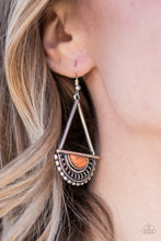 Load image into Gallery viewer, Canyon Cruzin - Orange Earrings