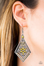 Load image into Gallery viewer, Stay Wild, Wildflower - Green Earrings