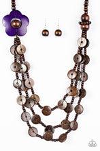 Load image into Gallery viewer, Honolulu Hula - Purple Necklace
