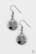 Load image into Gallery viewer, LEAF It To Chance - Black Earrings