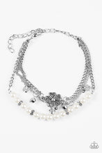 Load image into Gallery viewer, Petunia Party - White Bracelet