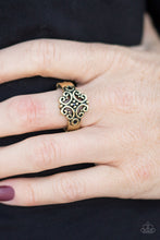 Load image into Gallery viewer, Timelessly Entrancing - Brass Ring