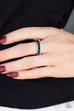 Load image into Gallery viewer, Money Motto - Black Ring