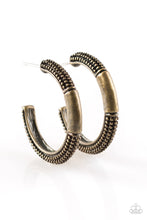 Load image into Gallery viewer, The BEAST Of The BEAST - Brass Hoop Earrings