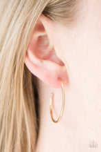 Load image into Gallery viewer, Classically Chic - Gold Hoop Earrings