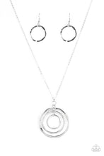 Load image into Gallery viewer, Full Eclipse - Silver Necklace