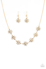 Load image into Gallery viewer, A Rare Rose - Gold Necklace