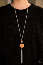 Load image into Gallery viewer, Cold Cold Heart - Brown Necklace