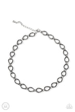 Load image into Gallery viewer, Fashionably Fearless - Black Gunmetal Choker Necklace