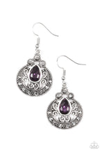 Load image into Gallery viewer, Royal Refinery - Purple Earrings
