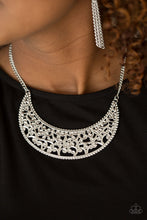 Load image into Gallery viewer, Moroccan Moon - Silver Necklace