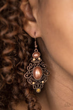 Load image into Gallery viewer, CROWN Control - Copper Earrings