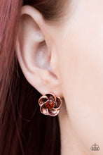 Load image into Gallery viewer, GARDENIA Variety - Copper Post Earrings