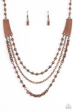 Load image into Gallery viewer, Marvelously Metro - Copper Necklace