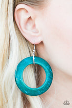 Load image into Gallery viewer, Rockin Moroccan - Blue Earrings
