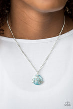 Load image into Gallery viewer, Bubbles Over - Blue Necklace