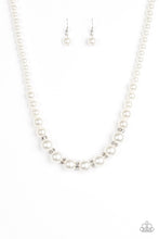 Load image into Gallery viewer, Showtime Shimmer - White Necklace