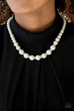 Load image into Gallery viewer, Showtime Shimmer - White Necklace