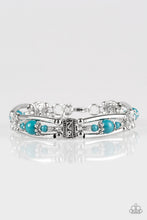 Load image into Gallery viewer, Happy Vibe, Happy Tribe - Blue Bracelet