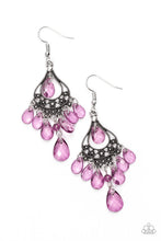 Load image into Gallery viewer, Glamour Genie - Purple Earrings
