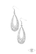 Load image into Gallery viewer, Big-Time Spender - White Earrings