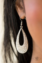 Load image into Gallery viewer, Big-Time Spender - White Earrings