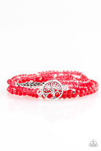 Load image into Gallery viewer, Wanderluster - Red Set of Bracelets
